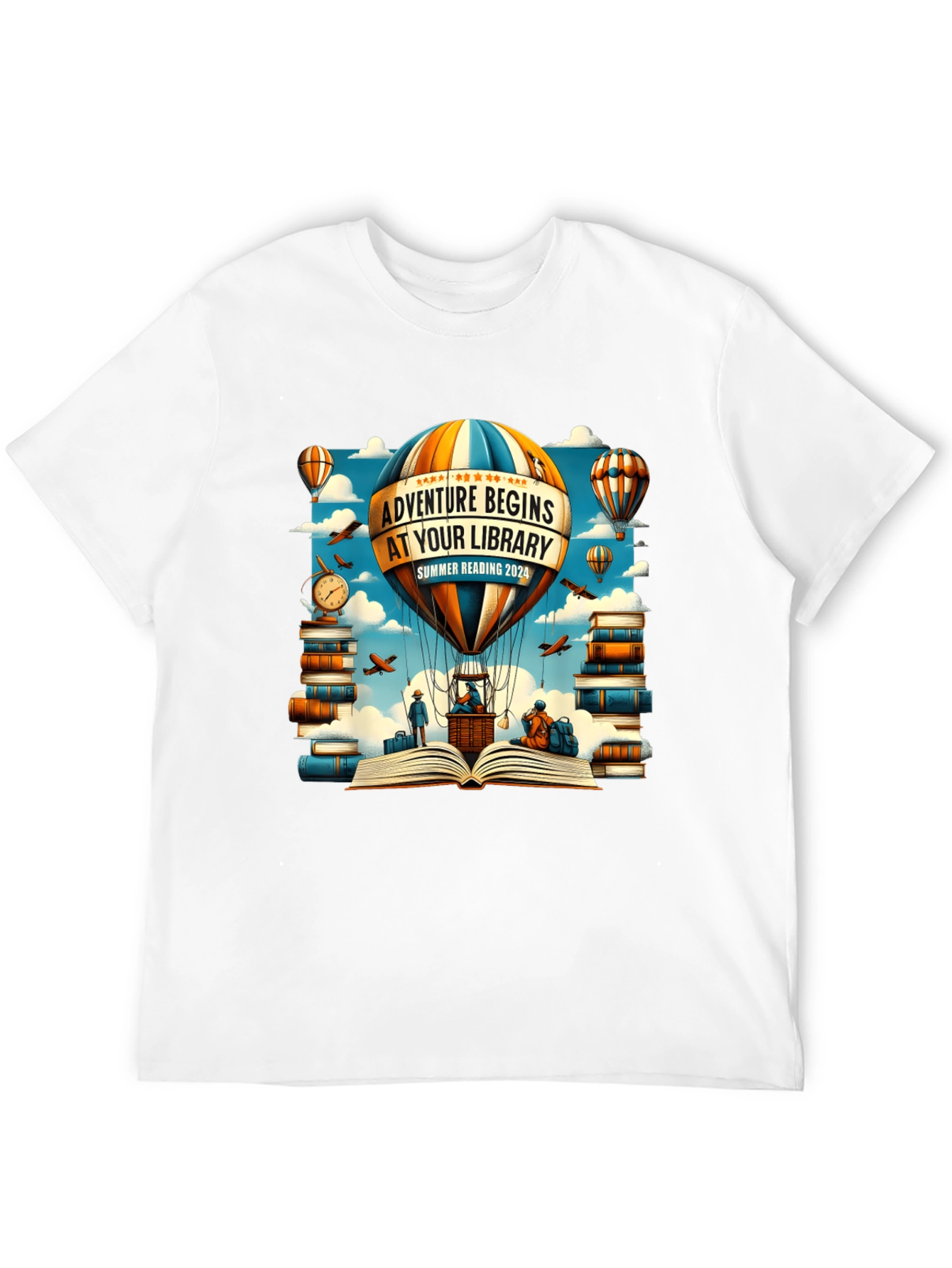 Adventure Begins at Your Library T-Shirt