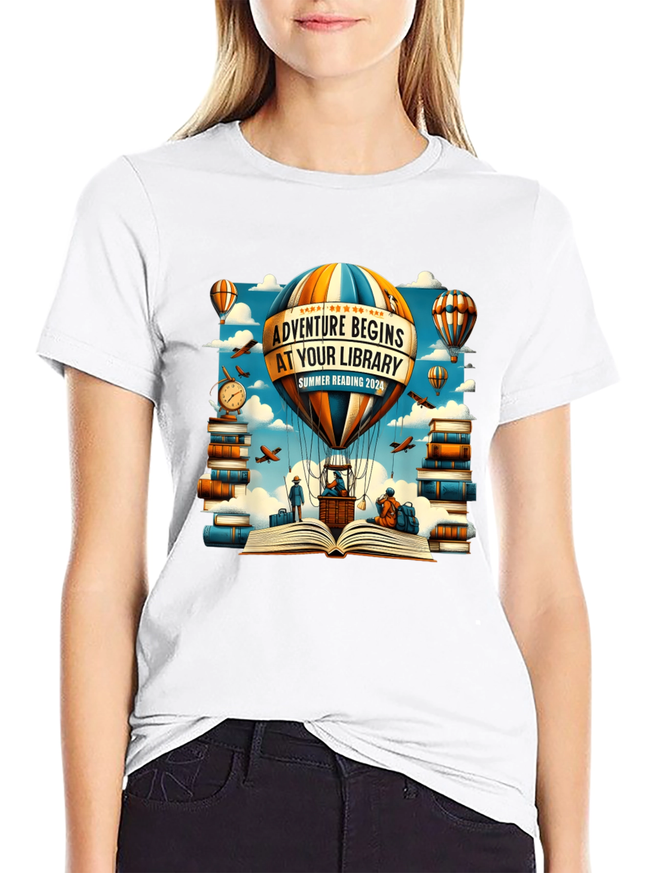 Adventure Begins at Your Library T-Shirt