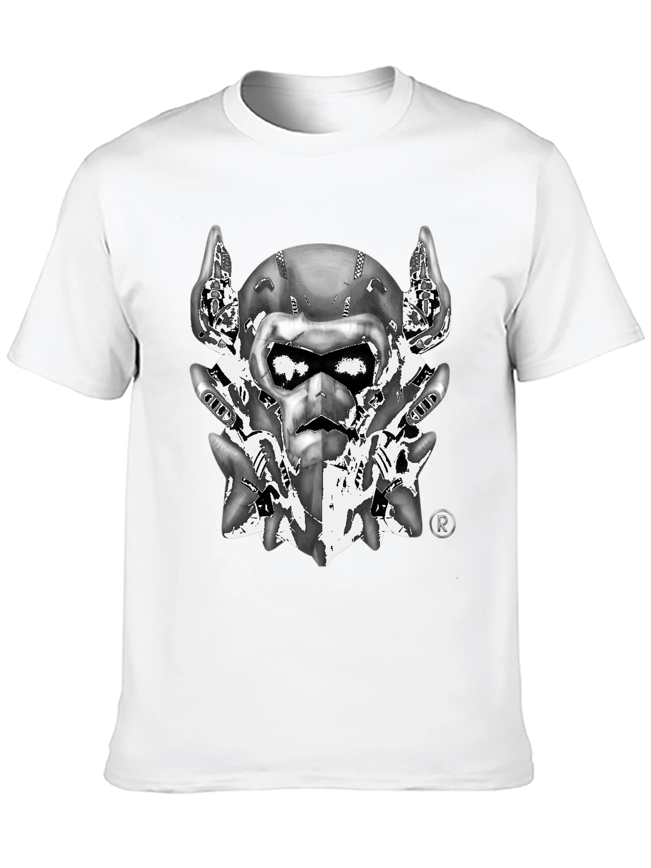Cyber Ape Graphic T-Shirt - Futuristic Design