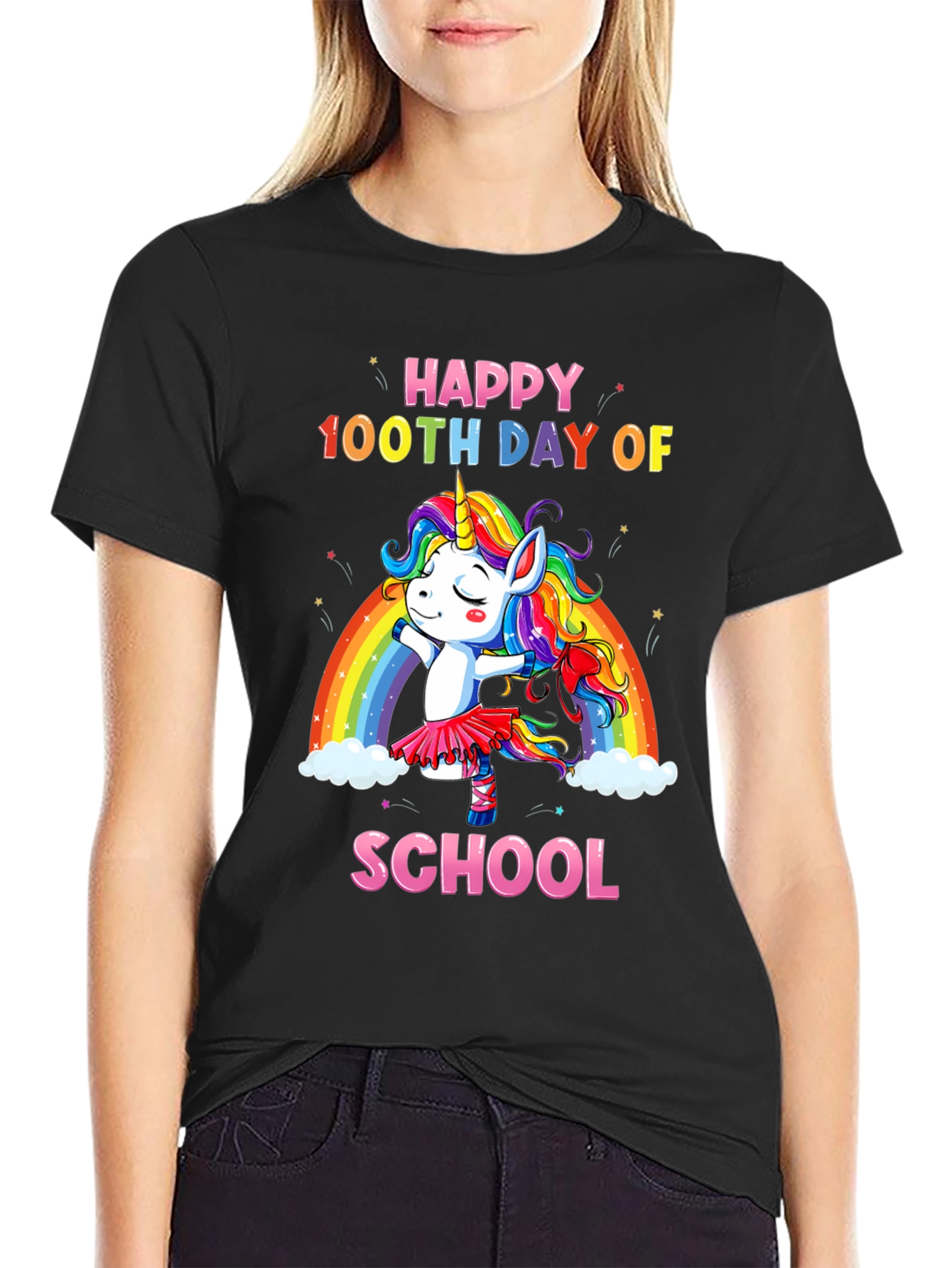 100th Day of School Unicorn T-Shirt