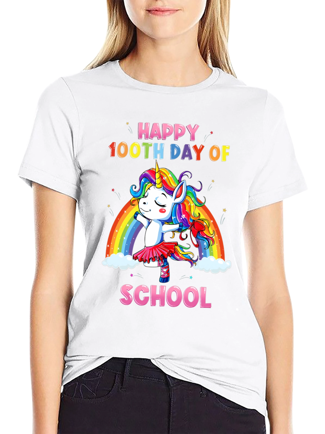 100th Day of School Unicorn T-Shirt
