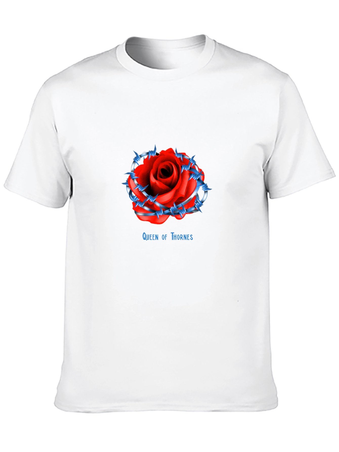 Queen of Thornes Rose Graphic Tee