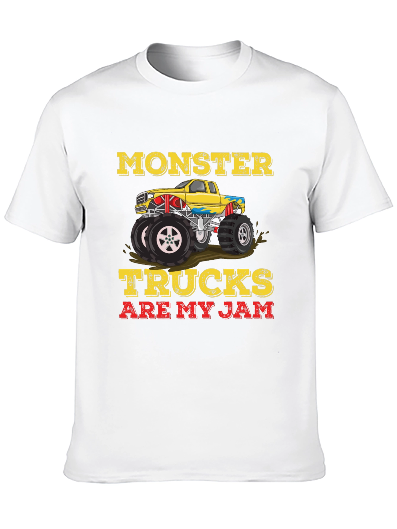 Monster Trucks Are My Jam Graphic T-Shirt