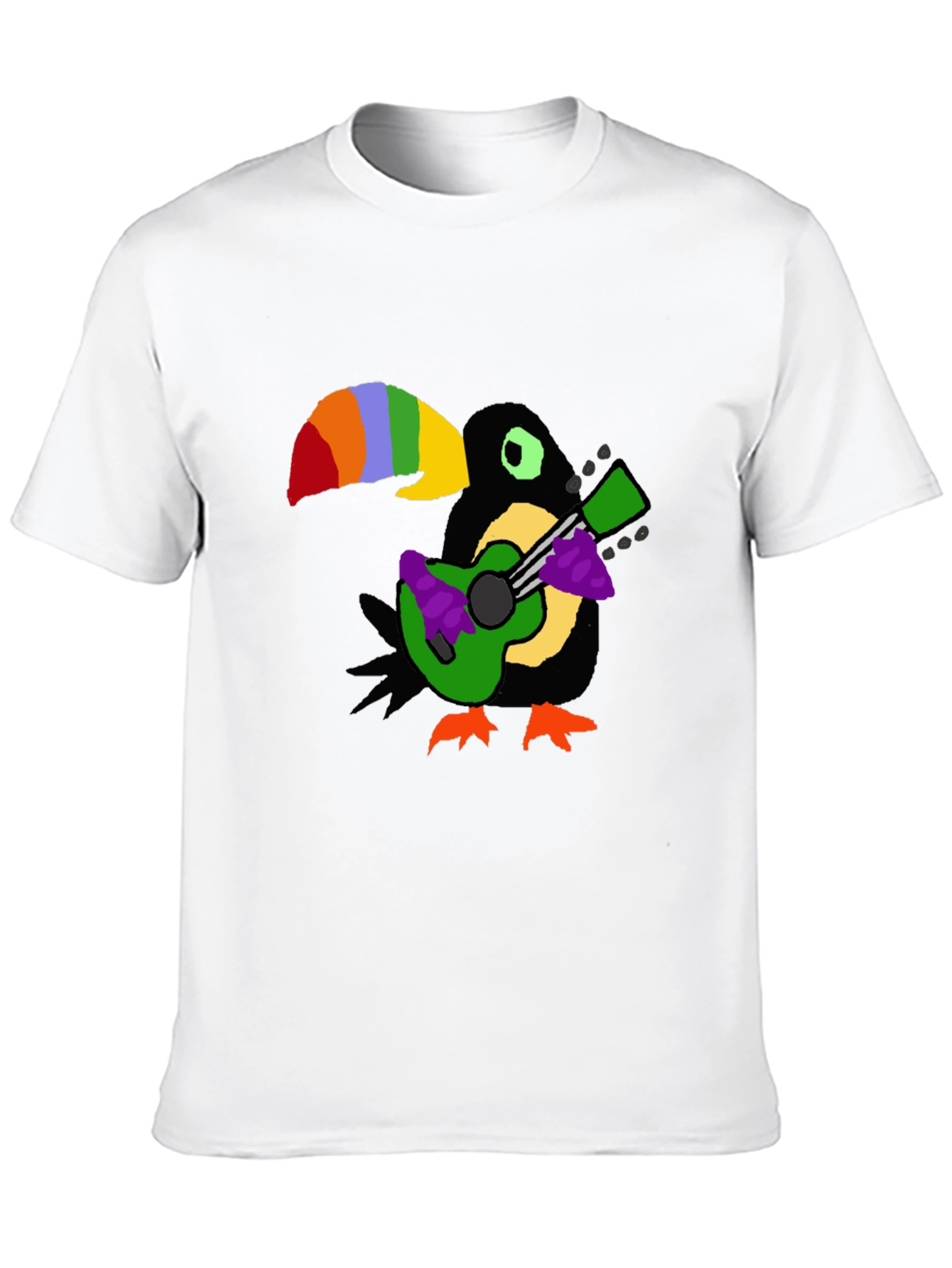 Toucan Guitar Player T-Shirt