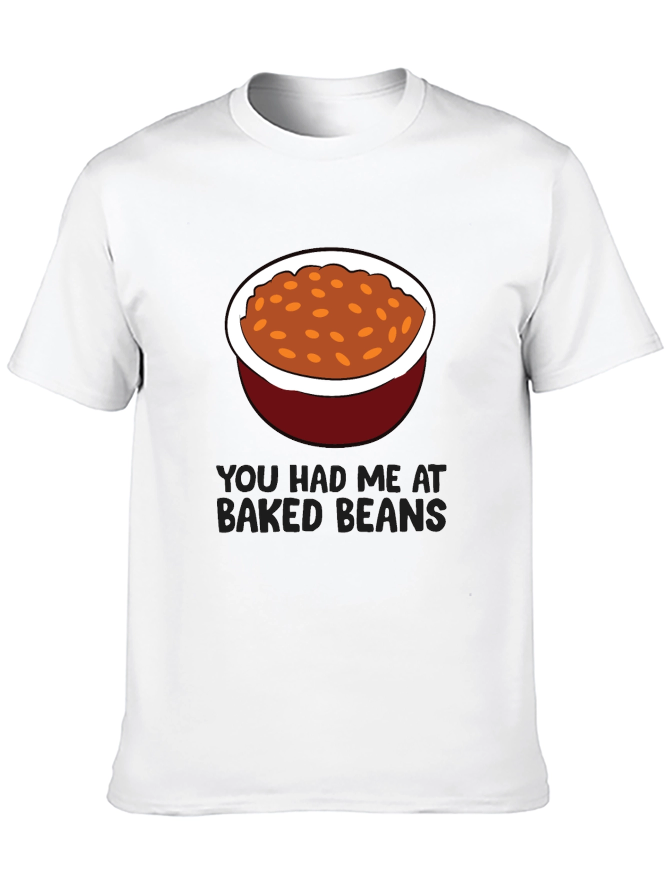 Baked Beans Graphic Tee - Funny Food Lovers T-Shirt