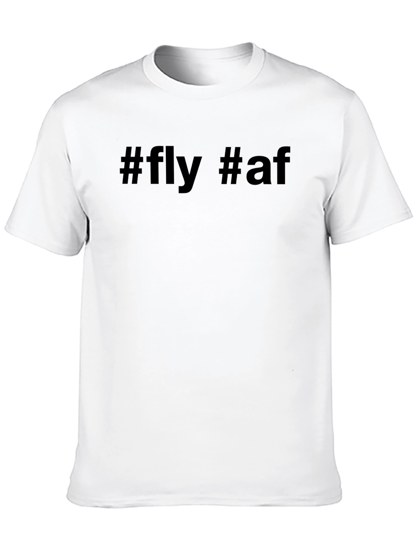 Fly AF Graphic Tee - Mens Black T-Shirt