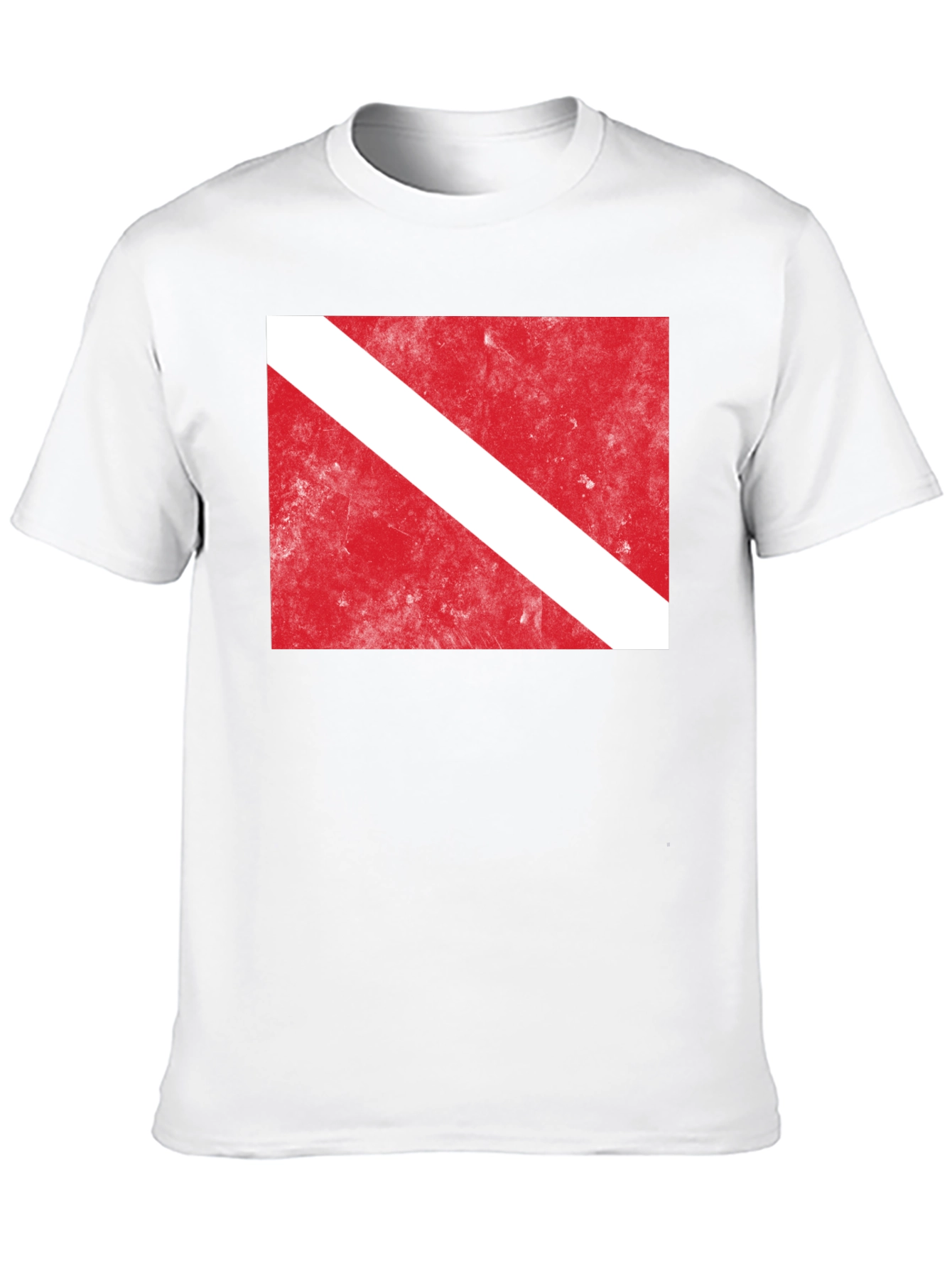 Diver Down Flag Graphic Tee - Scuba Diving Shirt