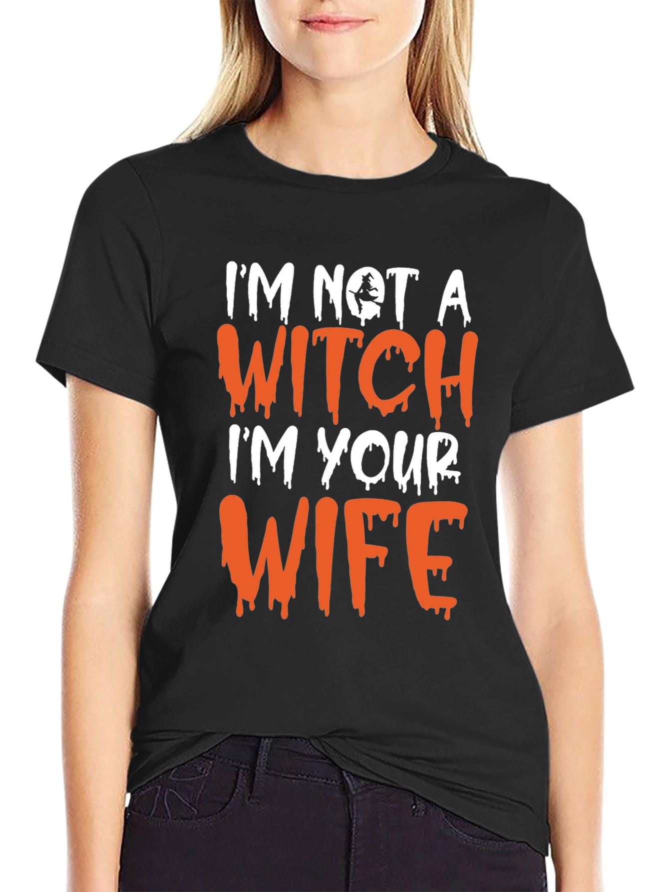 Funny Halloween Wife Graphic Tee