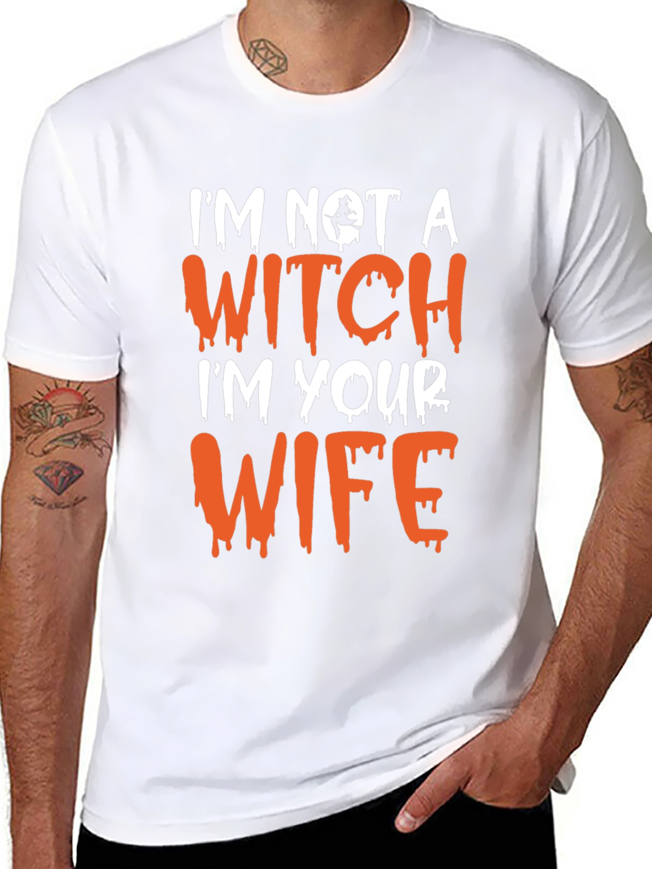 Funny Halloween Wife Graphic Tee