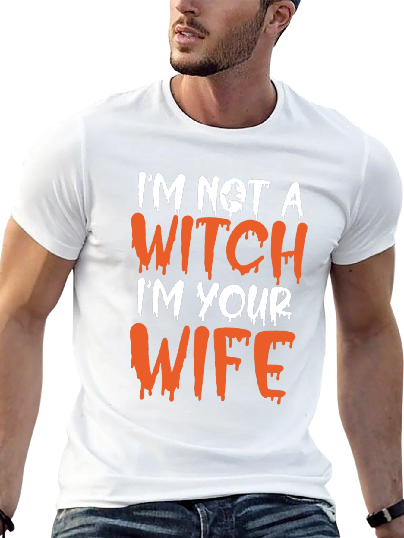 Funny Halloween Wife Graphic Tee