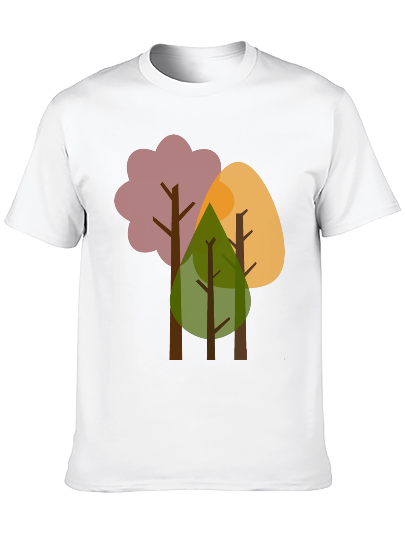 Abstract Trees Graphic Tee