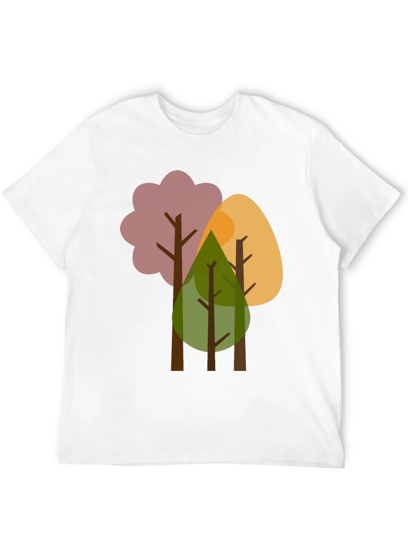 Abstract Trees Graphic Tee