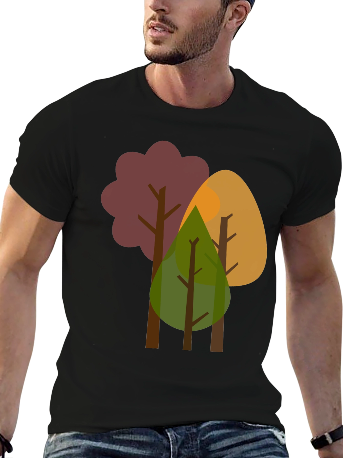 Abstract Trees Graphic Tee