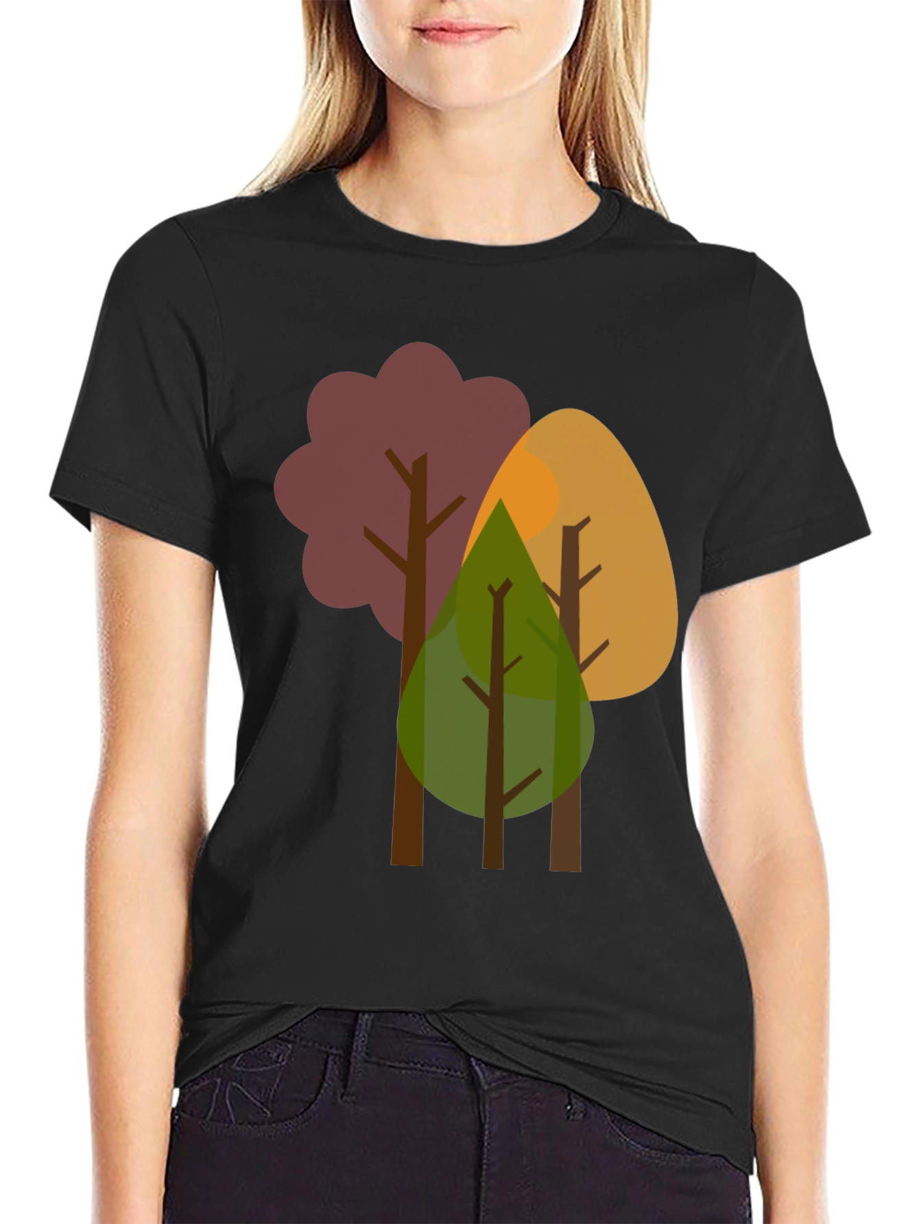 Abstract Trees Graphic Tee