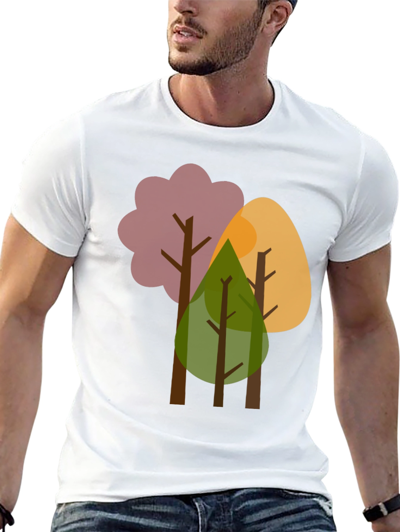Abstract Trees Graphic Tee