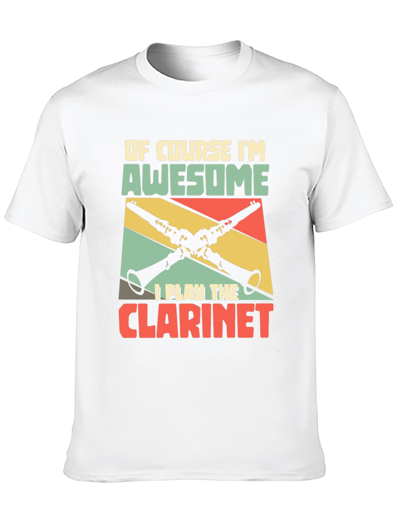 Awesome Clarinet Player T-Shirt - Musician Gift
