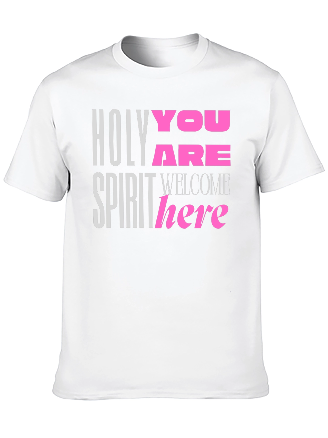 Holy Spirit Welcome Here Graphic Tee