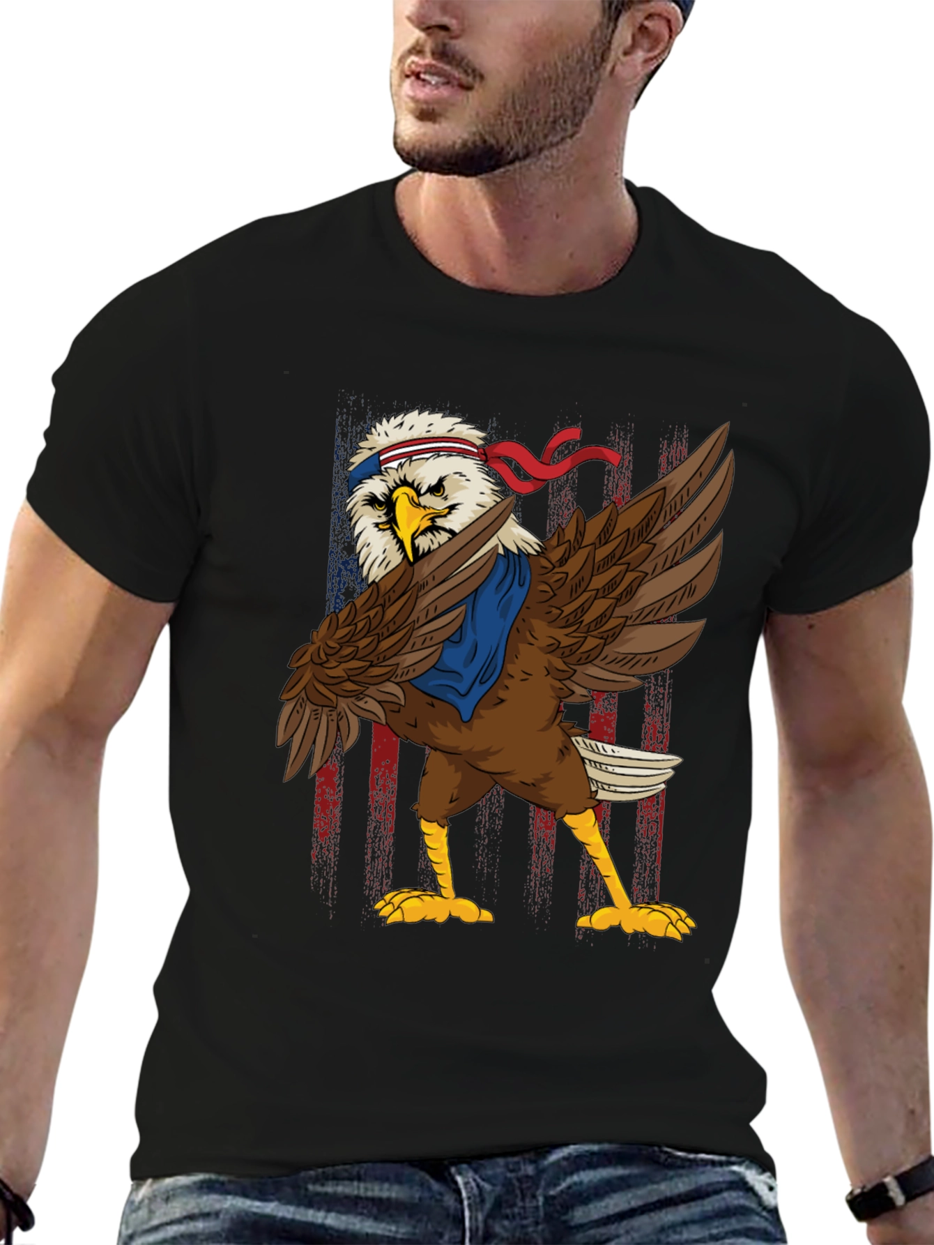 American Eagle T-Shirt Patriot USA