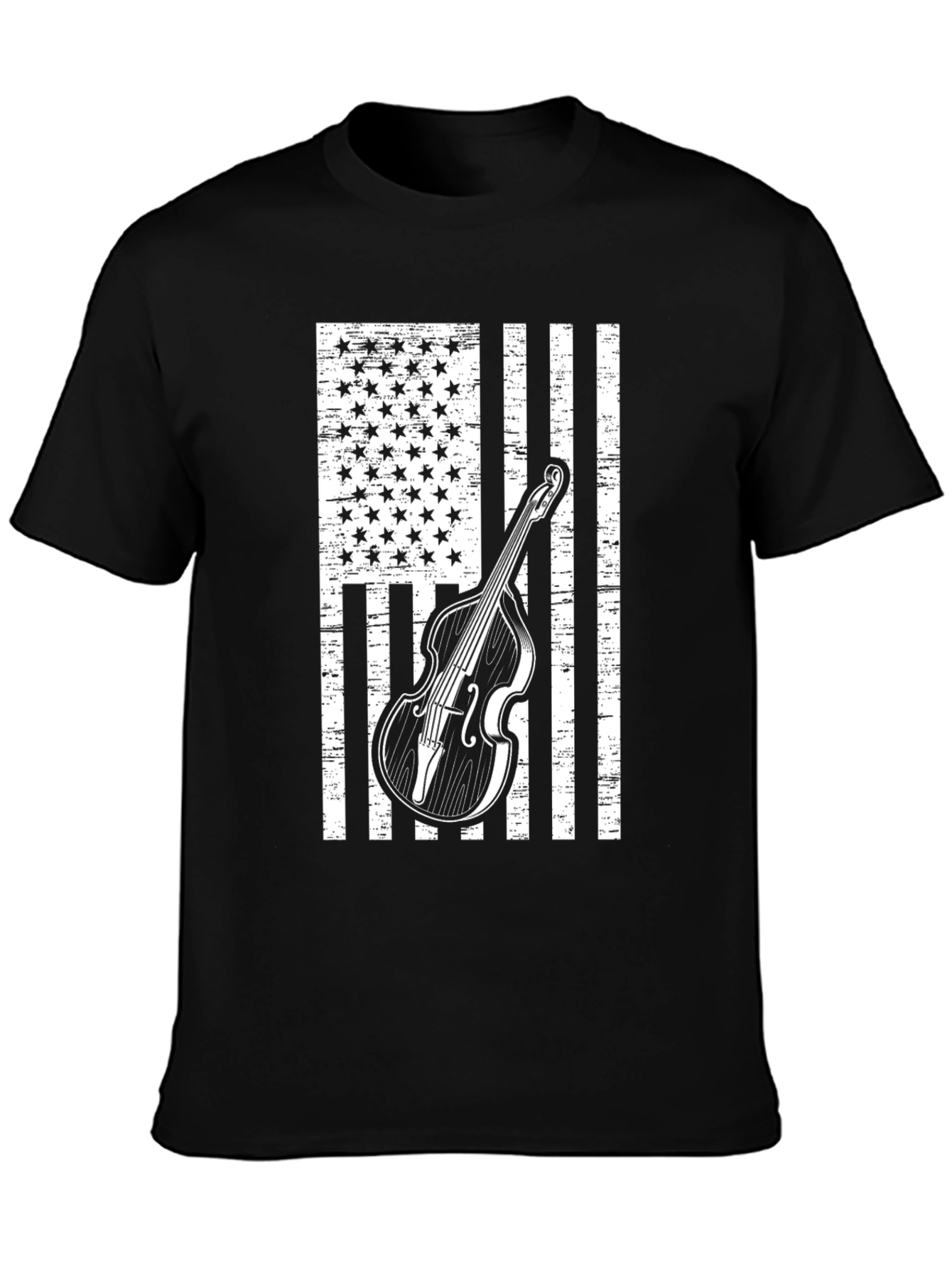 American Flag Bass T-Shirt