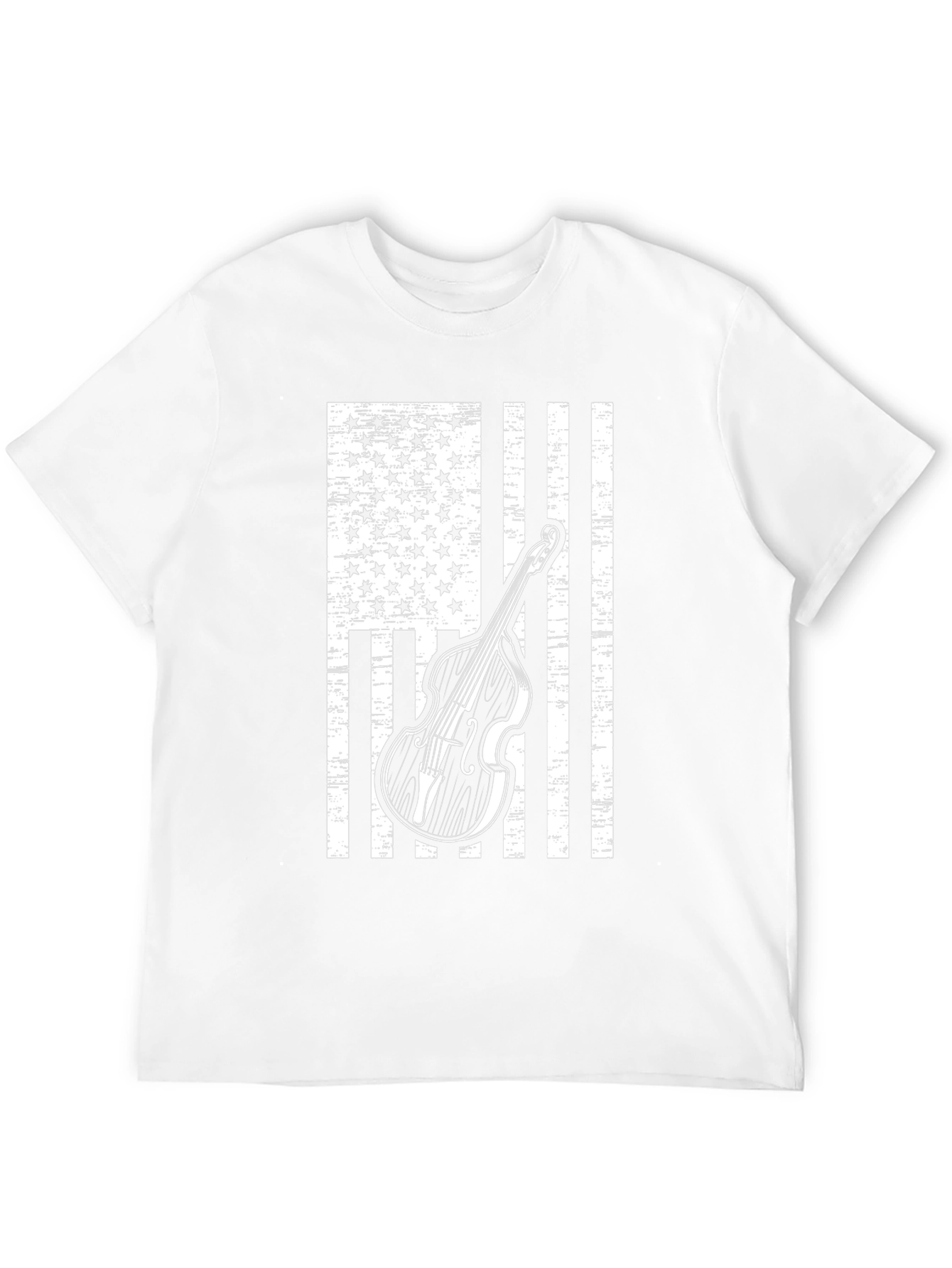 American Flag Bass T-Shirt