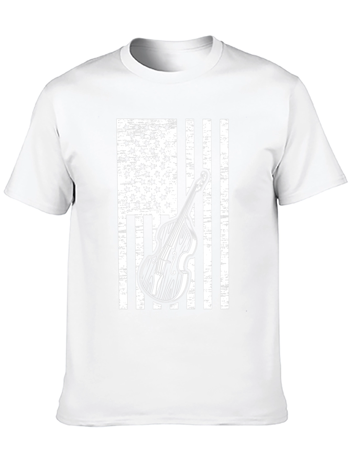 American Flag Bass T-Shirt