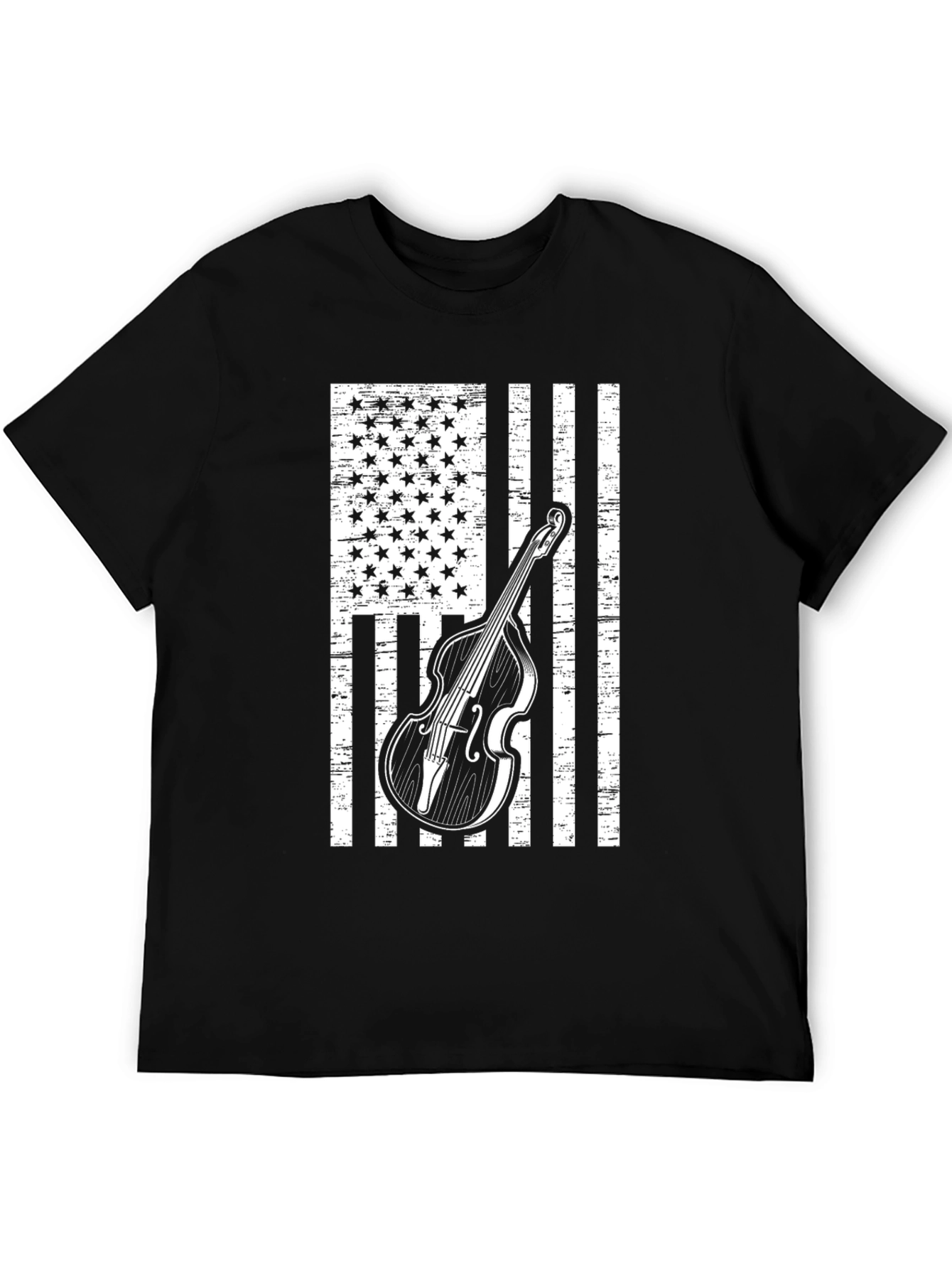 American Flag Bass T-Shirt