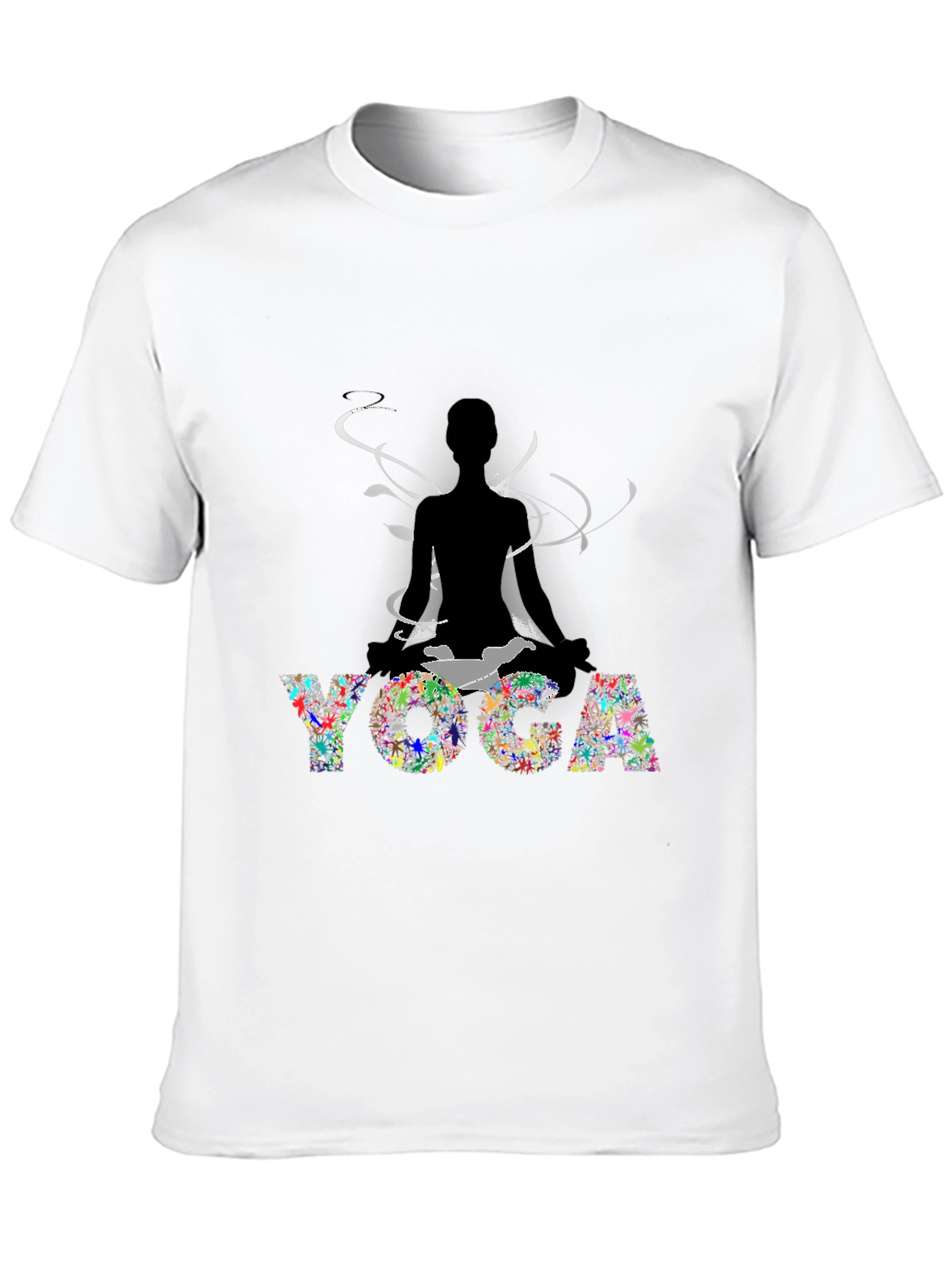 Yoga Meditation Graphic Tee - Relax & Focus