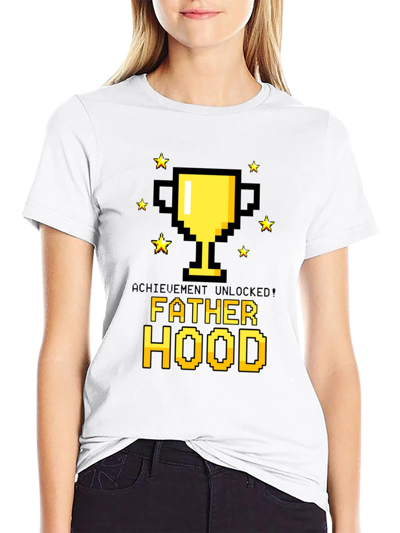 Achievement Unlocked Fatherhood T-Shirt