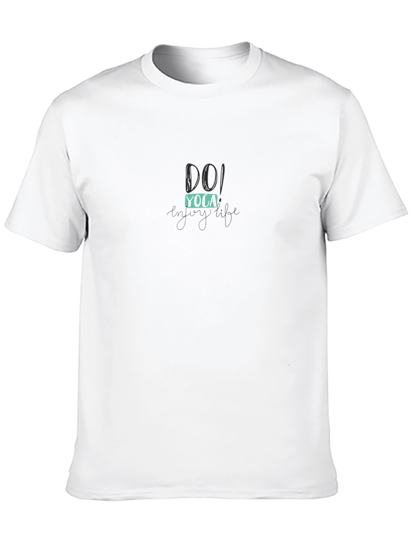 Do Yoga Graphic Black Tee