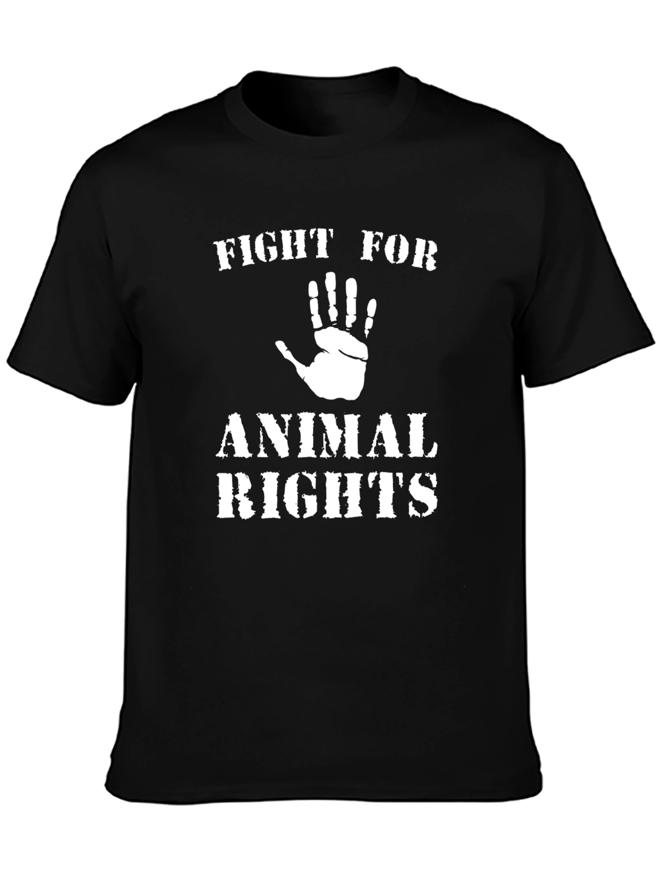 Fight For Animal Rights Graphic T-Shirt