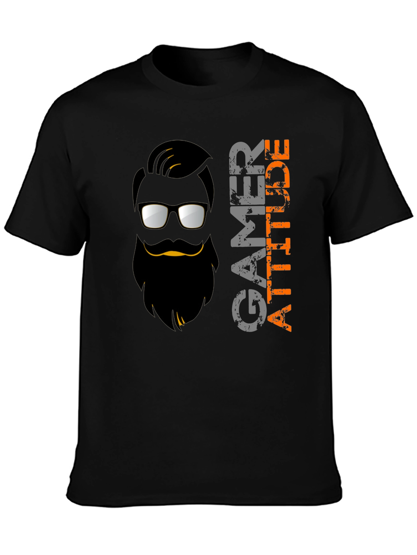 Gamer Attitude Graphic T-Shirt