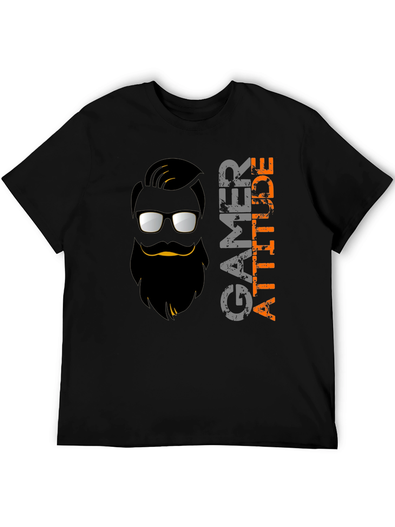 Gamer Attitude Graphic T-Shirt
