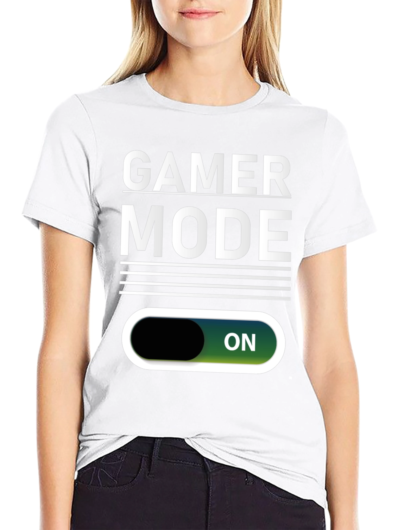 Gamer Mode On T-Shirt - Stylish Gaming Apparel