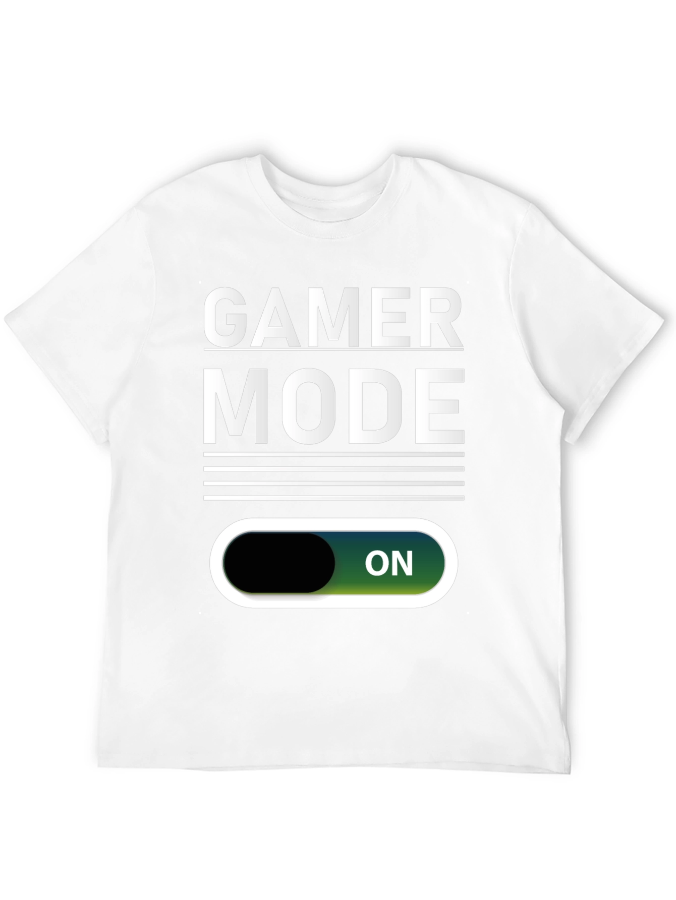 Gamer Mode On T-Shirt - Stylish Gaming Apparel