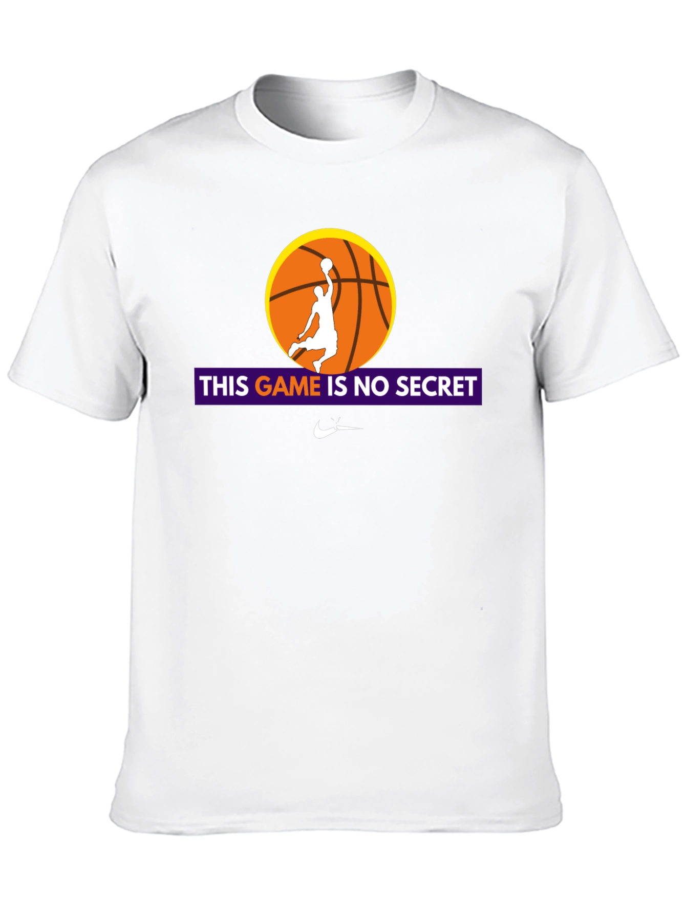 Basketball Graphic Tee - This Game is No Secret