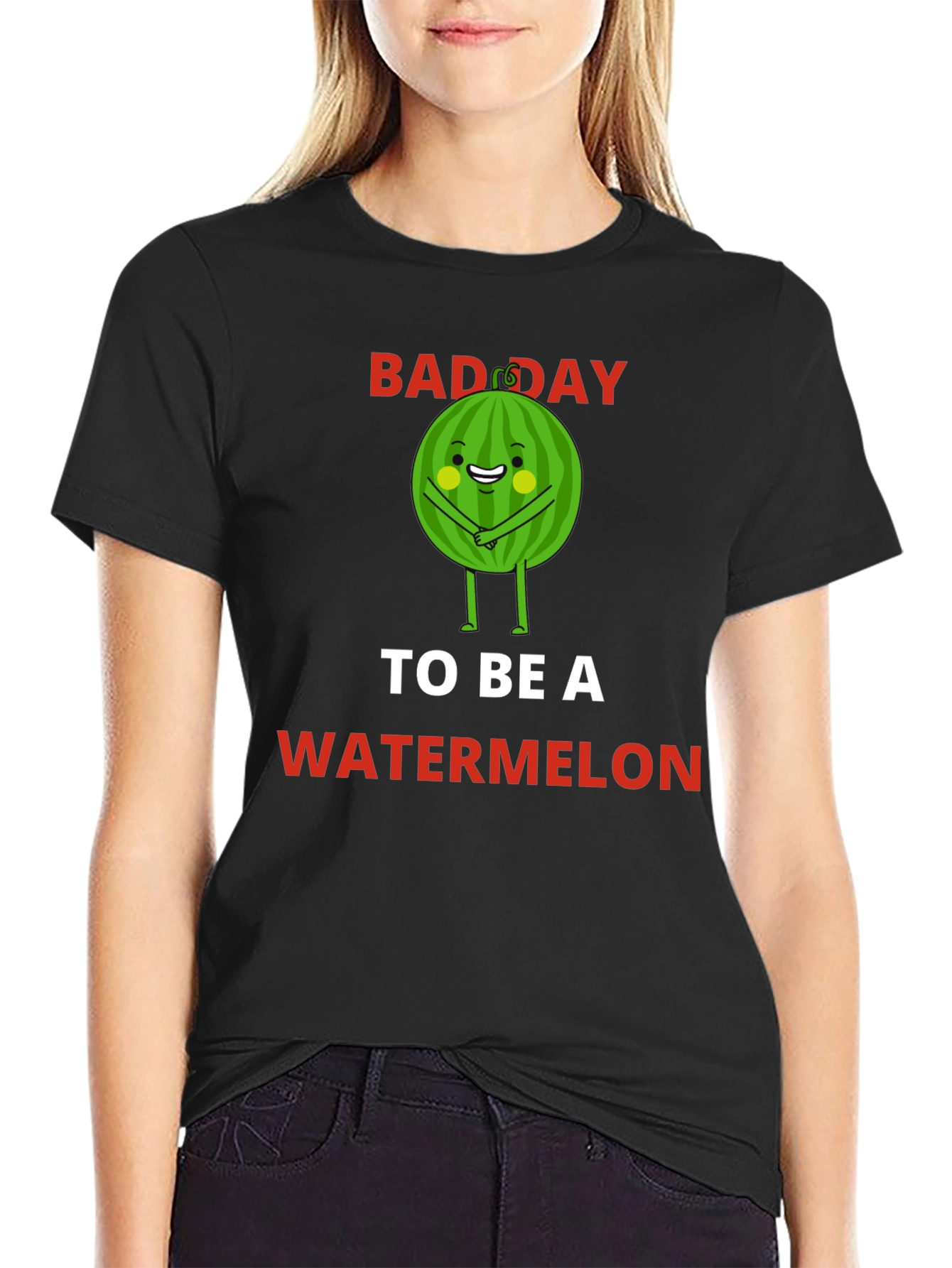 Funny Bad Day To Be A Watermelon T-Shirt