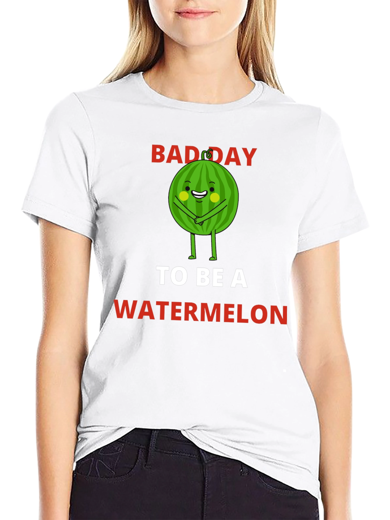 Funny Bad Day To Be A Watermelon T-Shirt