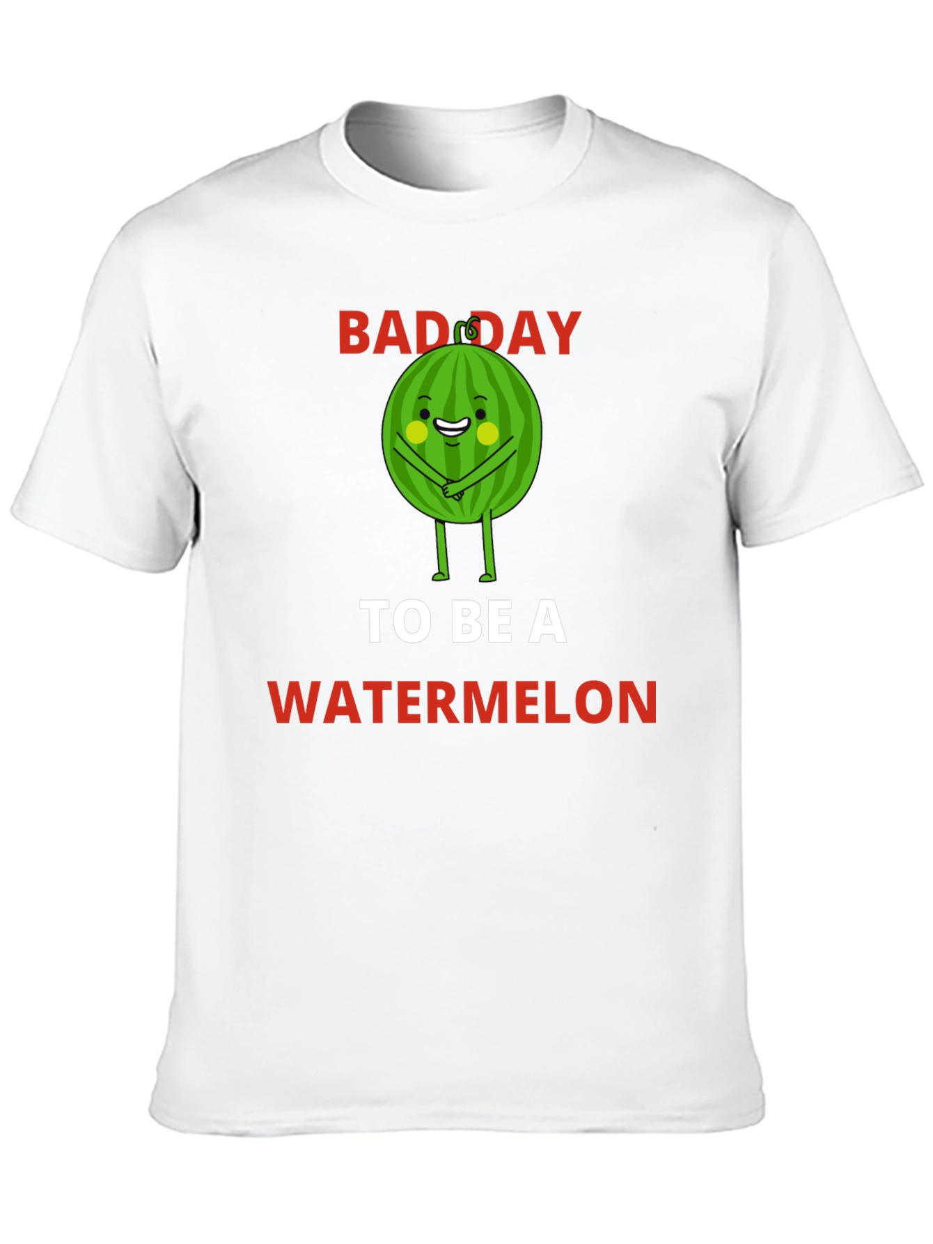 Funny Bad Day To Be A Watermelon T-Shirt