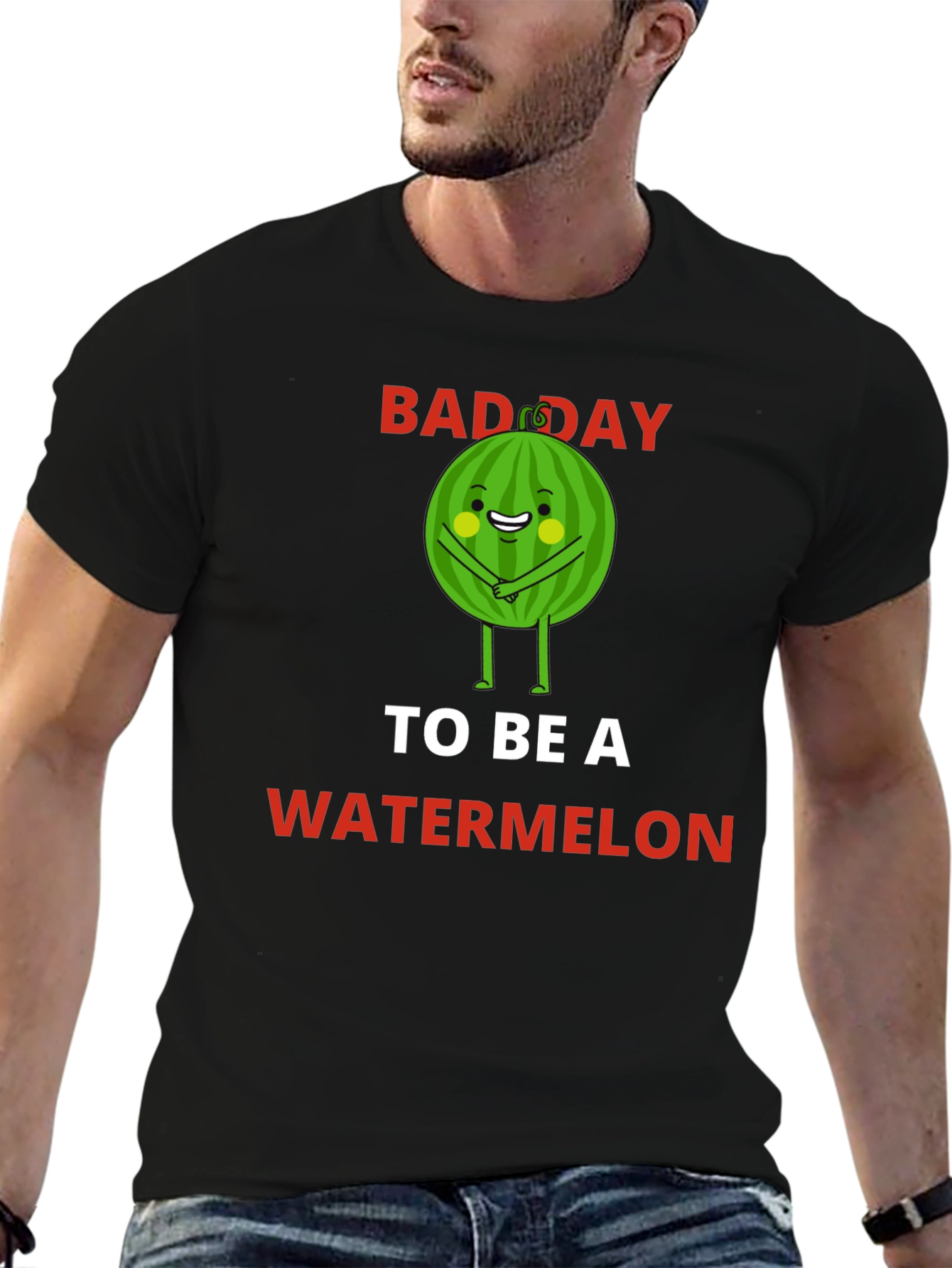 Funny Bad Day To Be A Watermelon T-Shirt