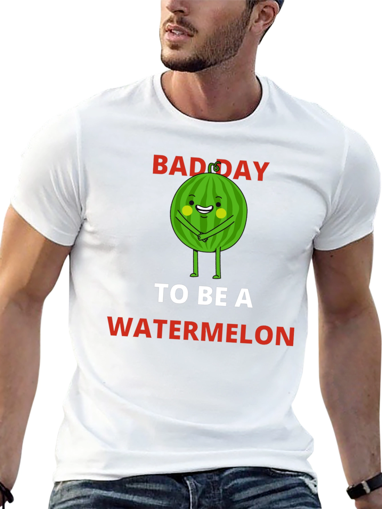 Funny Bad Day To Be A Watermelon T-Shirt