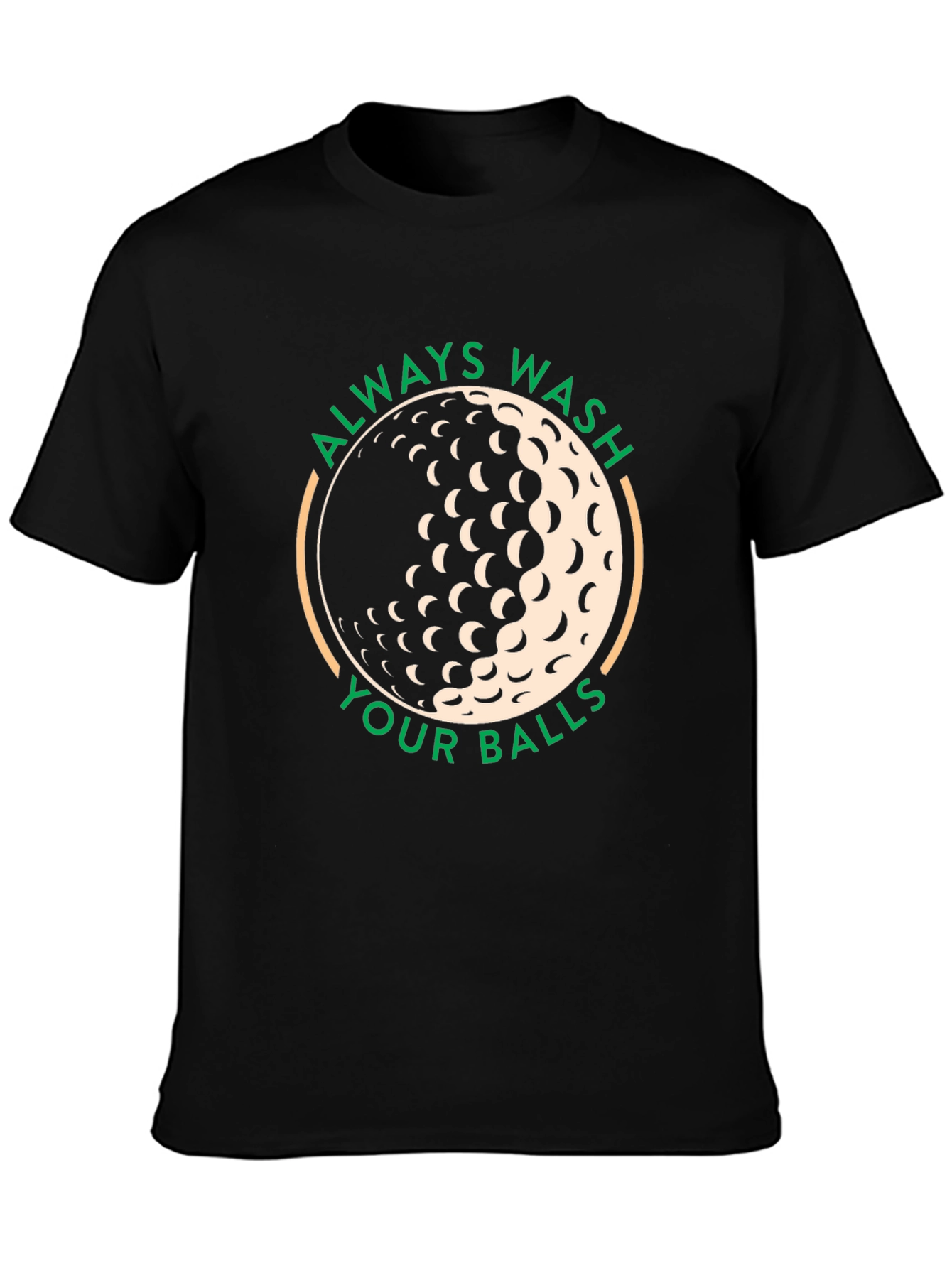 Always Wash Your Balls Funny Golf T-Shirt