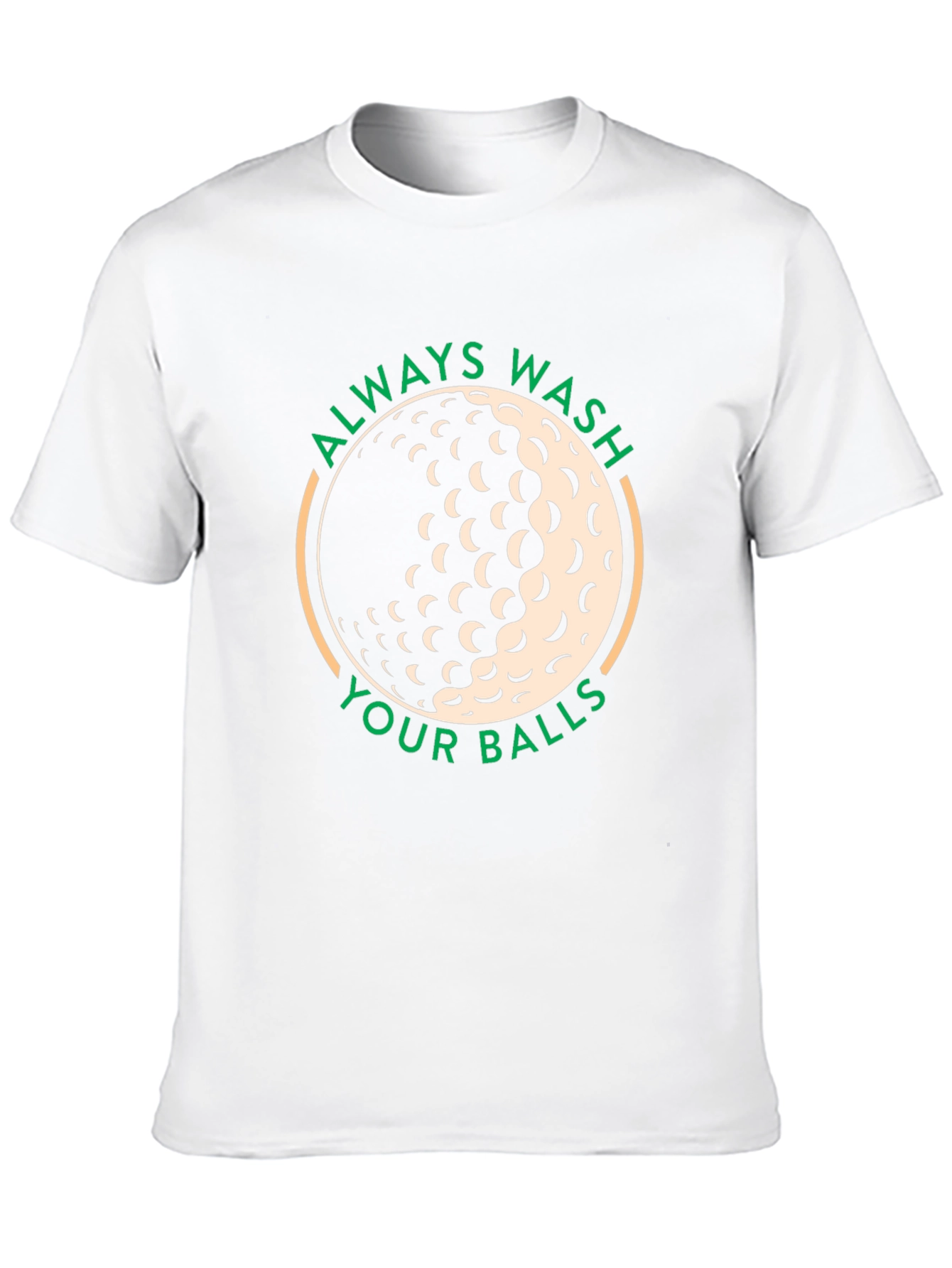 Always Wash Your Balls Funny Golf T-Shirt