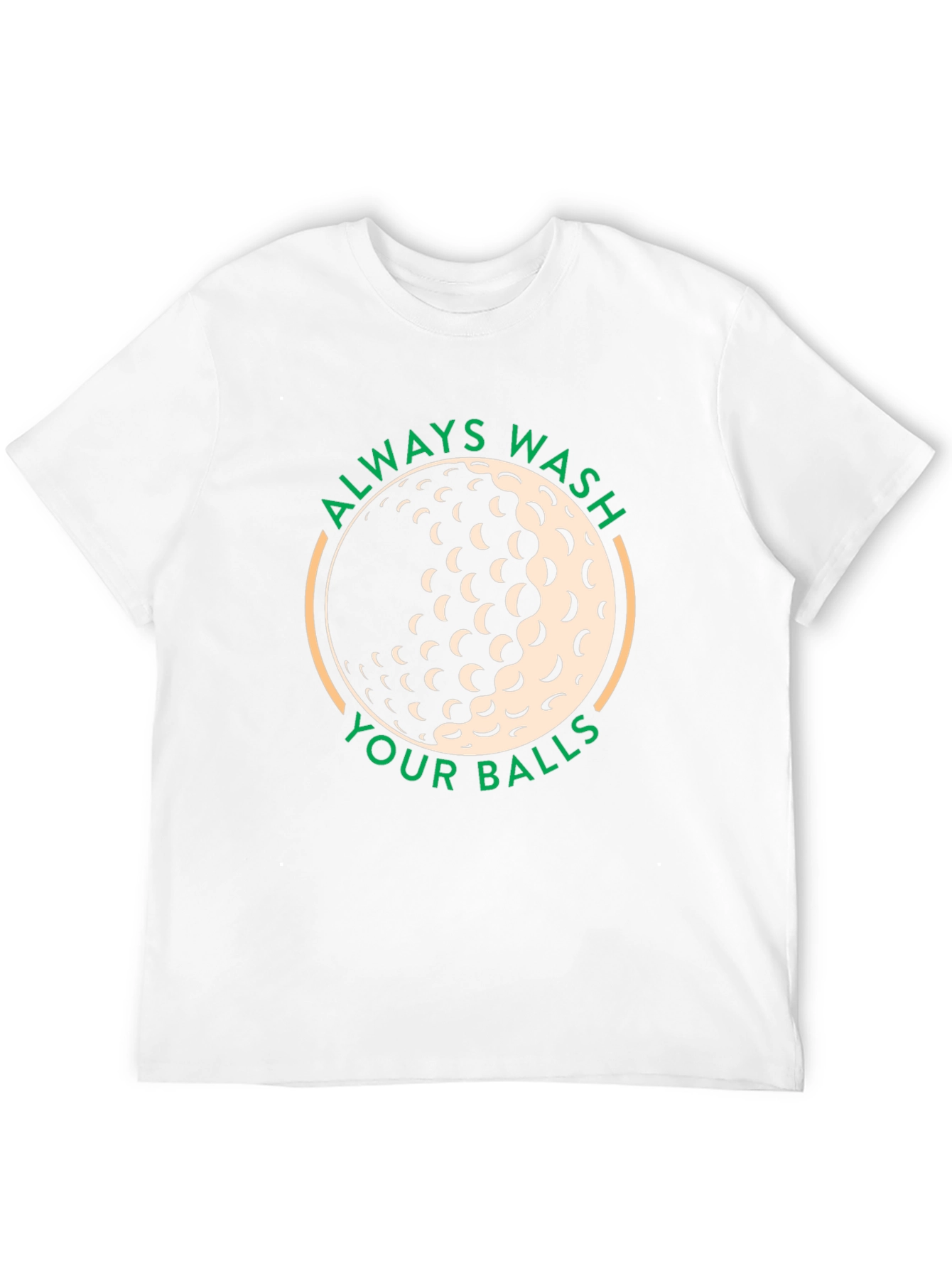 Always Wash Your Balls Funny Golf T-Shirt
