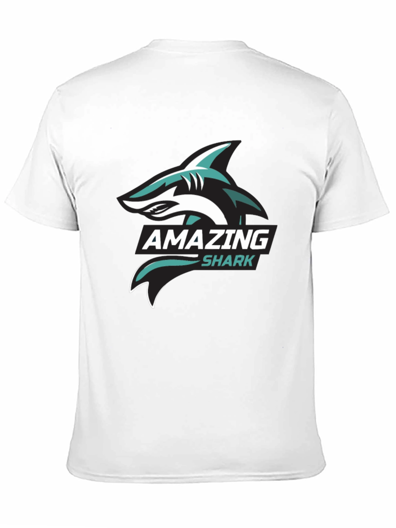 Amazing Shark Graphic Tee - Stylish Black T-Shirt