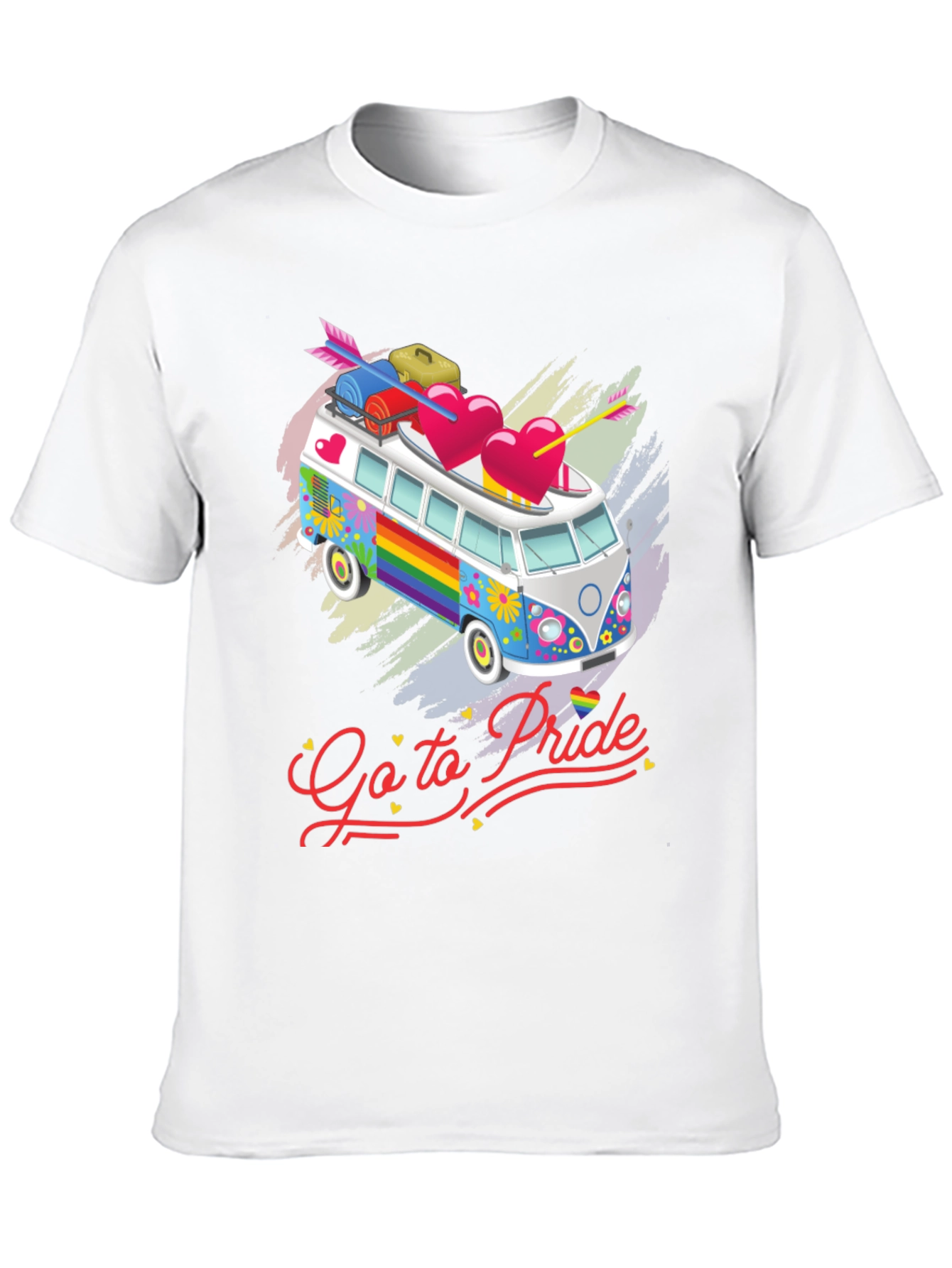 Pride Rainbow Bus T-Shirt