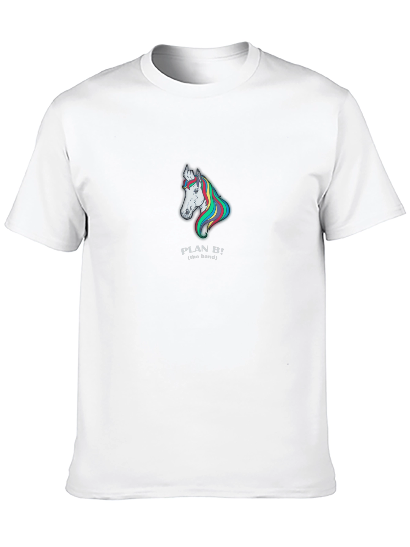Plan B Unicorn Graphic Black T-Shirt