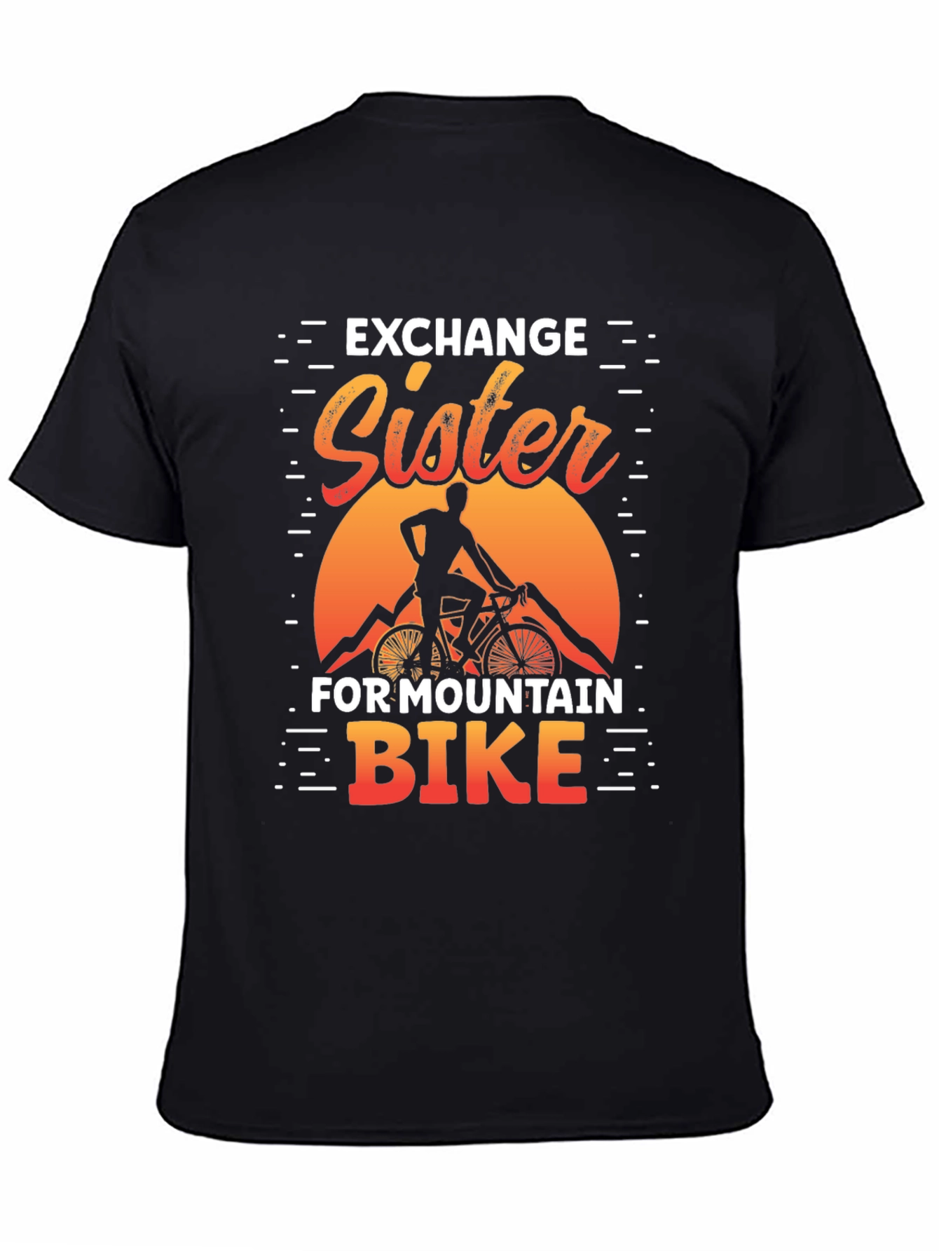 Exchange Sister For Mountain Bike Graphic Tee