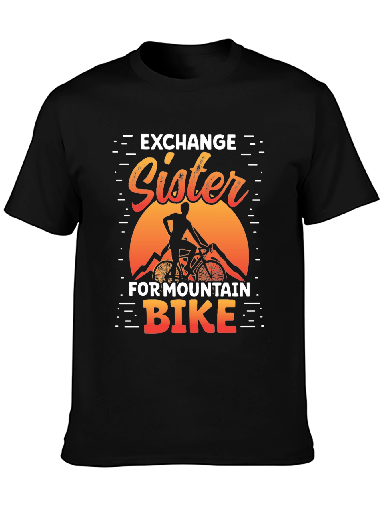 Exchange Sister For Mountain Bike Graphic Tee