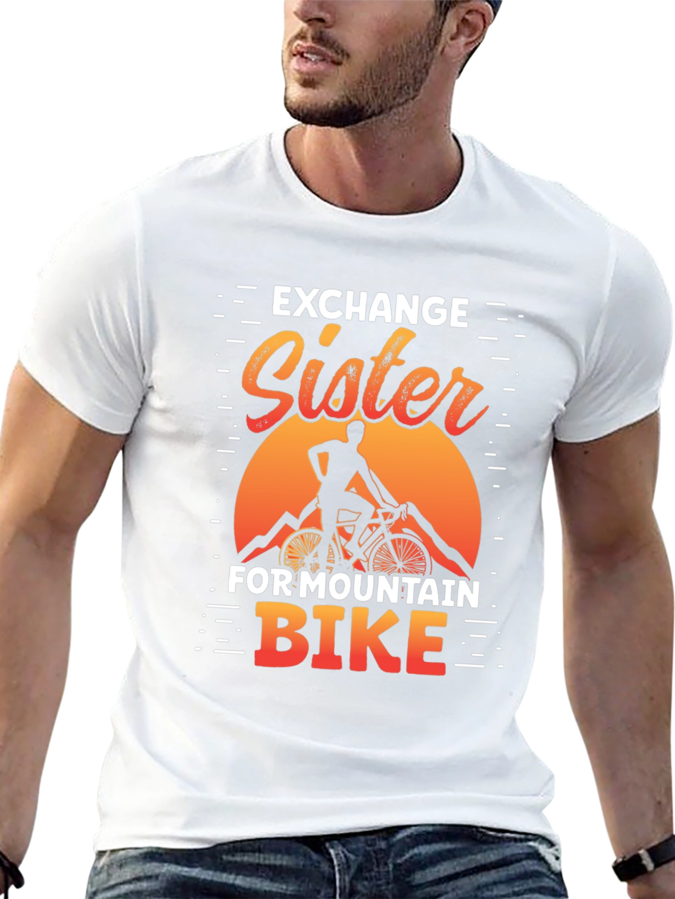 Exchange Sister For Mountain Bike Graphic Tee