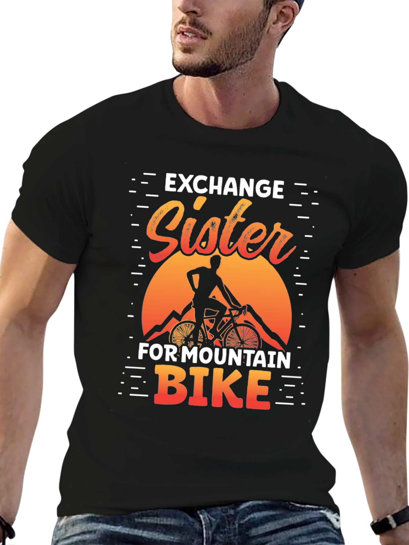 Exchange Sister For Mountain Bike Graphic Tee